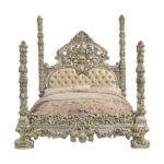 Champagne & Gold Danae Eastern King Bed BD01234EK by ACME 19