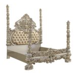 Champagne & Gold Danae Eastern King Bed BD01234EK by ACME 20