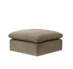 Beige Naveen Ottoman by ACME Benches and Ottomans Mobilia Cleopatra 7 Beige Naveen Ottoman by ACME 7