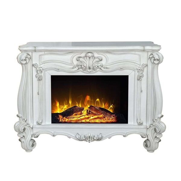 Bone White Versailles Fireplace AC01316 by ACME - Image 3