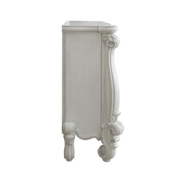 Bone White Versailles Fireplace AC01316 by ACME - Image 4