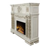 Pearl Vendom Fireplace AC01313 by ACME Accent Furniture Mobilia Cleopatra 14 Pearl Vendom Fireplace AC01313 by ACME 14