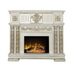 Pearl Vendom Fireplace AC01313 by ACME Accent Furniture Mobilia Cleopatra 15 Pearl Vendom Fireplace AC01313 by ACME 15