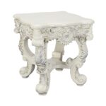 White Adara End Table by ACME Furniture 7
