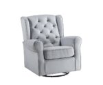 Gray Zeger Swivel Chair LV00924 by ACME Living Chairs Mobilia Cleopatra 16 Gray Zeger Swivel Chair LV00924 by ACME 16