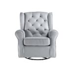 Gray Zeger Swivel Chair LV00924 by ACME Living Chairs Mobilia Cleopatra 17 Gray Zeger Swivel Chair LV00924 by ACME 17