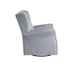 Gray Zeger Swivel Chair LV00924 by ACME Living Chairs Mobilia Cleopatra 18 Gray Zeger Swivel Chair LV00924 by ACME 18