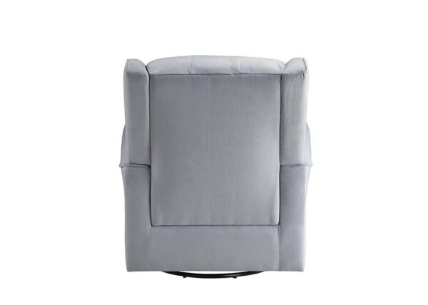 Gray Zeger Swivel Chair LV00924 by ACME - Image 5