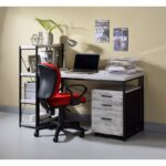 Antique White & Black Jurgen Desk by ACME 11