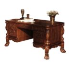 Cherry Oak Dresden Executive Desk 12169 by ACME 11