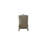 Synthetic Leather & Vintage Bone White Finish Dresden Chair W/Pillow 58172 by ACME 12