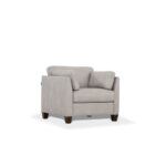 Dusty White Leather Matias Chair 55017 by ACME Living Chairs Mobilia Cleopatra 7 Dusty White Leather Matias Chair 55017 by ACME 7
