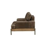 Distress Chocolate Leather Silchester Chair 52477 by ACME Living Chairs Mobilia Cleopatra 14 Distress Chocolate Leather Silchester Chair 52477 by ACME 14