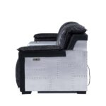 Black Leather Misezon Power Motion Recliner 59952 by ACME 22
