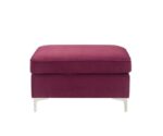 Burgundy Velvet Jaszira Modular – Ottoman 57335 by ACME Benches and Ottomans Mobilia Cleopatra 8 Burgundy Velvet Jaszira Modular – Ottoman 57335 by ACME 8