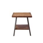 Weathered Oak Ikram End Table 81177 by ACME End Tables Mobilia Cleopatra 13 Weathered Oak Ikram End Table 81177 by ACME 13
