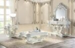 Antique White Finish Vanaheim Sofa Table LV00802 by ACME 11