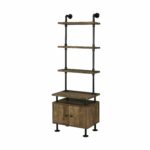 Rustic Oak Ensata II Tv Stand Side Pier LV00141 by ACME TV Consoles & Entertainment Centers Mobilia Cleopatra 14 Rustic Oak Ensata II Tv Stand Side Pier LV00141 by ACME 14