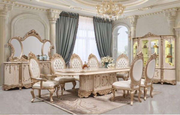 Luxury 9PC Dining Set HD-9102 By Homey Design 8