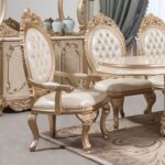 Luxury 9PC Dining Set HD-9102 By Homey Design 14
