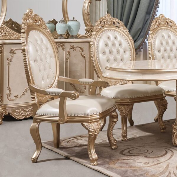 Luxury 9PC Dining Set HD-9102 By Homey Design 9