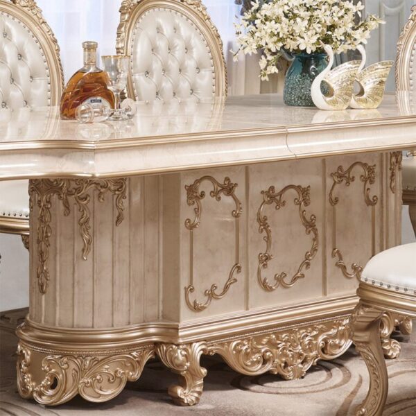 Luxury 9PC Dining Set HD-9102 By Homey Design 10