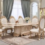 Luxury 9PC Dining Set HD-9102 By Homey Design 16