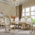 Luxury 9PC Dining Set HD-9093 By Homey Design 18