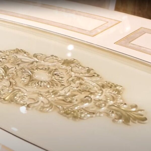 Luxury Dining Room Set HD-959 By Homey Design - Image 4