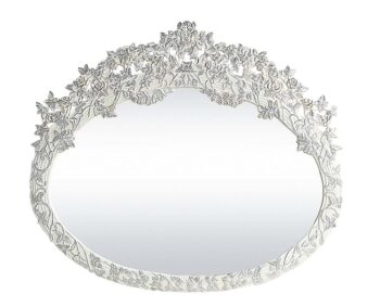 Antique White Finish Vanaheim Mirror BD00673 by ACME
