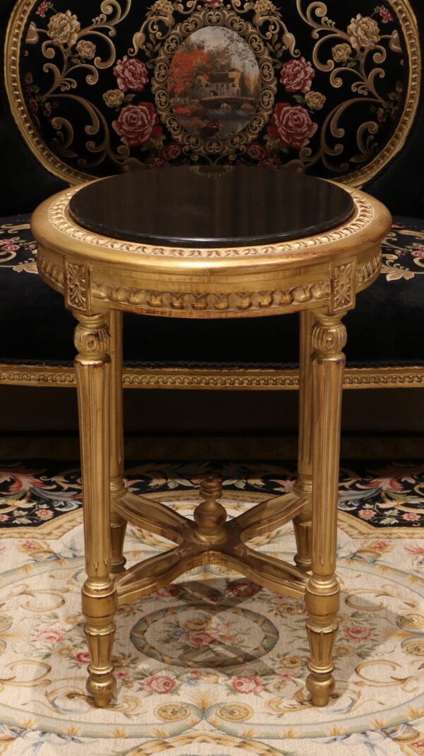 Handmade 5Pcs- Gold Black Galaxy Sofa Set - Image 6