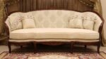 Handmade 4Pcs- Marquetery Beige Sofa Set 23