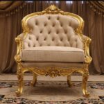 Handmade Golden Chair 15