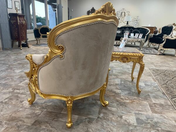 Handmade Golden Chair - Image 2