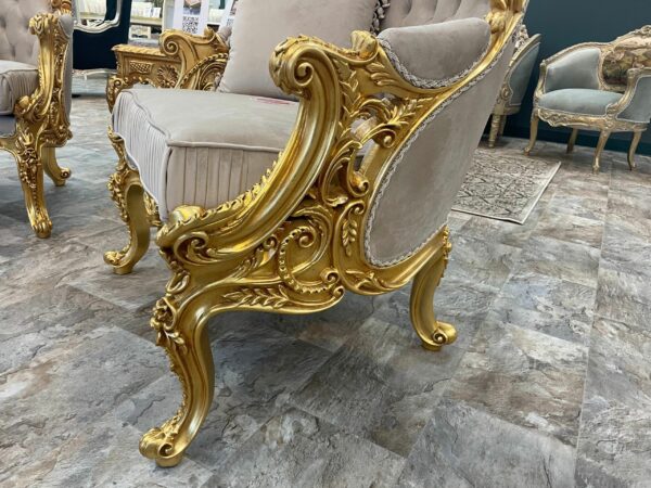Handmade Golden Chair - Image 5
