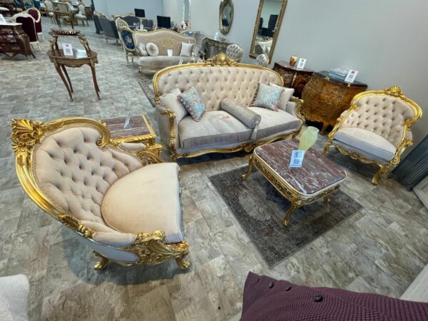 Handmade Golden Chair - Image 6