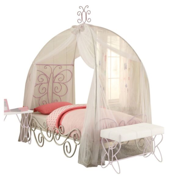 Priya II Bed W/Canopy by ACME - Image 2