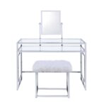 Carenze II Vanity Desk by ACME Bedroom Vanities Mobilia Cleopatra 24 Carenze II Vanity Desk by ACME 24