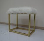 Adao Vanity White & Brass Mirror by ACME 15