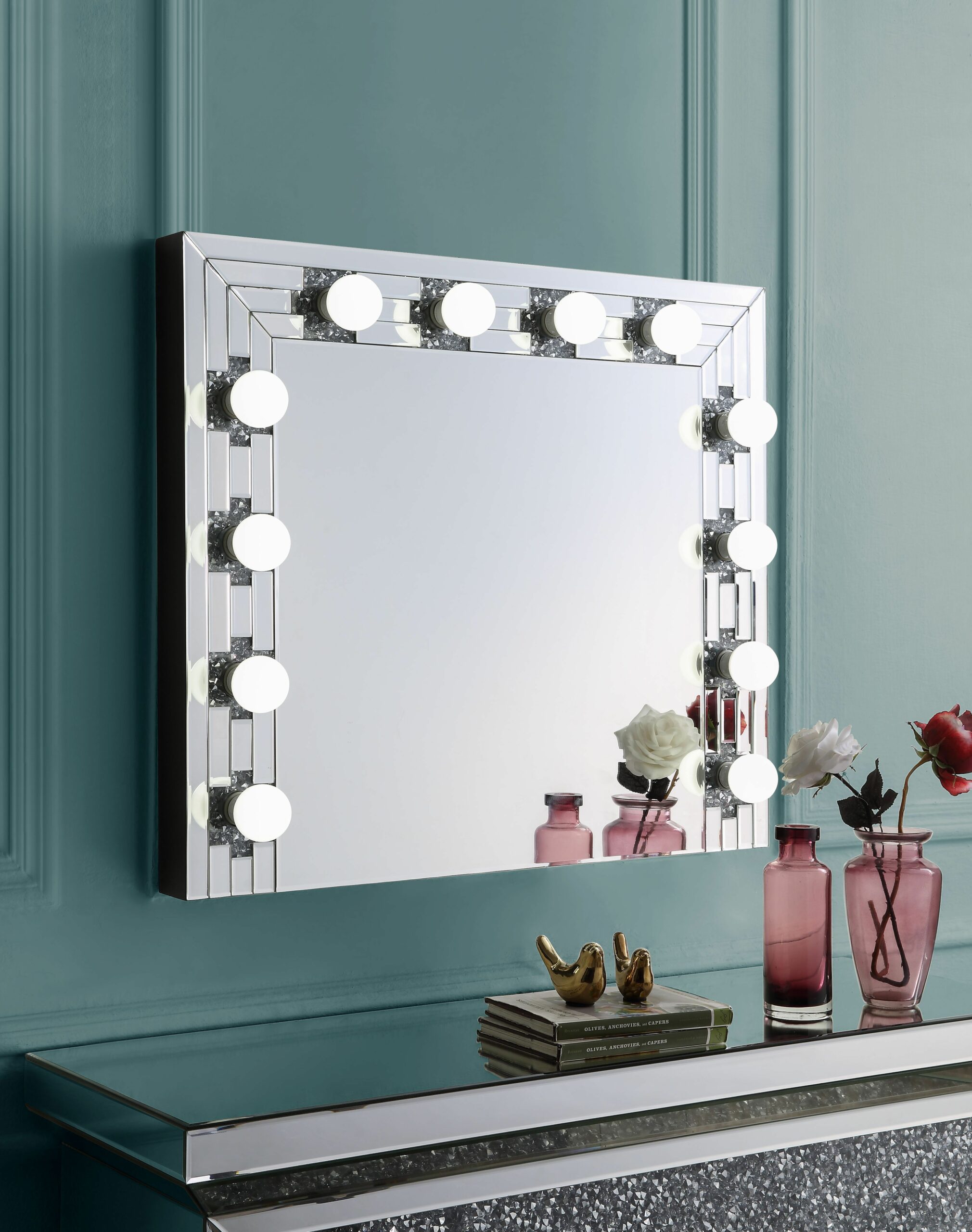 Noralie Hollywood Mirror Wall Decor by ACME