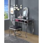 Carene Vanity Desk by ACME Bedroom Vanities Mobilia Cleopatra 15 Carene Vanity Desk by ACME 15