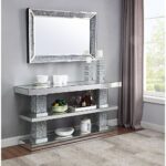 Noralie Accent Table With 2 Open Compartments by ACME Accent Furniture Mobilia Cleopatra 13 Noralie Accent Table With 2 Open Compartments by ACME 13