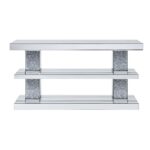 Noralie Accent Table With 2 Open Compartments by ACME Accent Furniture Mobilia Cleopatra 17 Noralie Accent Table With 2 Open Compartments by ACME 17