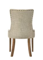 Beige Fabric Yotam Side Chair 77162 by ACME Dining Chair & Bench Mobilia Cleopatra 15 Beige Fabric Yotam Side Chair 77162 by ACME 15