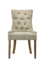 Beige Fabric Yotam Side Chair 77162 by ACME Dining Chair & Bench Mobilia Cleopatra 17 Beige Fabric Yotam Side Chair 77162 by ACME 17