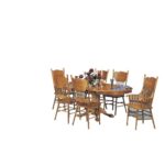 Round Nostalgia Dining Table With Pedestal Base by ACME Dining Room Furniture Mobilia Cleopatra 7 Round Nostalgia Dining Table With Pedestal Base by ACME 7