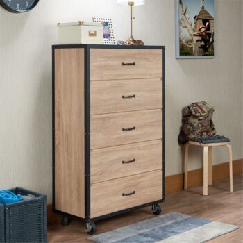 Weathered Light Oak Bemis Chest 97274 by ACME