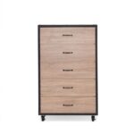 Weathered Light Oak Bemis Chest 97274 by ACME Bedroom Chest of Drawers Mobilia Cleopatra 14 Weathered Light Oak Bemis Chest 97274 by ACME 14