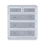 Rekha Chest by ACME Bedroom Chest of Drawers Mobilia Cleopatra 16 Rekha Chest by ACME 16
