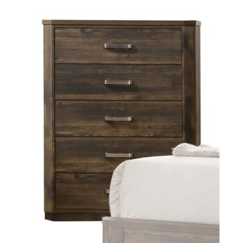 Rustic Walnut Elettra Chest 24856 by ACME